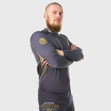 Fumetsu Varsity Long Sleeve Fresh Guard Grau Grau