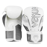 Venum Guanti Elite Evo Boxing grigio/bianco