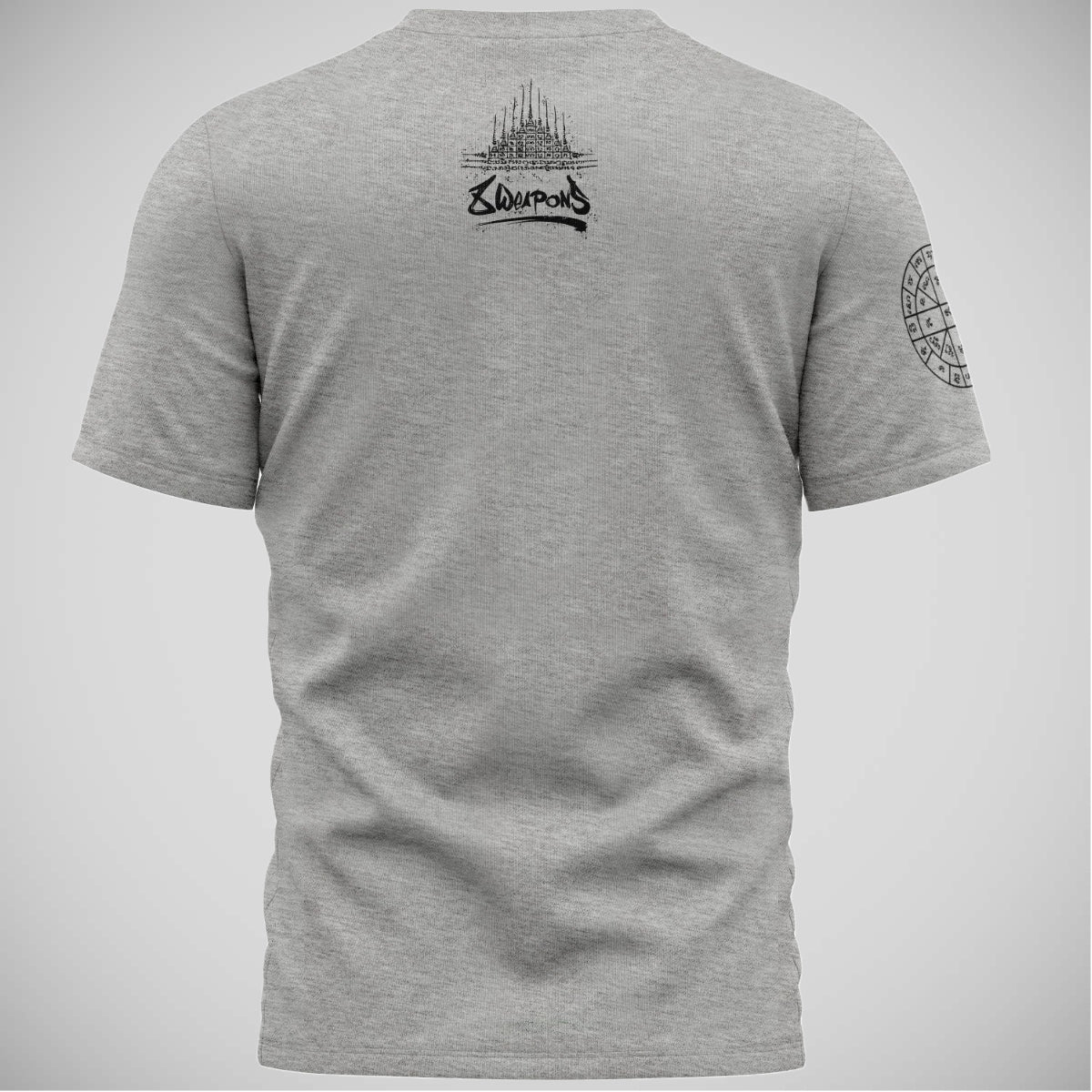 Koszulka 8 Weapons Yantra w kolorze szarym