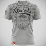 Koszulka 8 Weapons Yantra w kolorze szarym