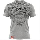 Koszulka 8 Weapons Yantra w kolorze szarym