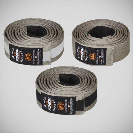 Fumetsu V2 Kids BJJ Belt Grey/Black