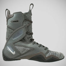Grey/Silver Nike Hyper KO 2.0 Boxing Boots