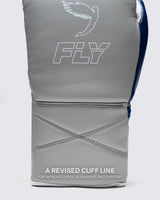 Fly Superlace Pro X 2 Boxing Gloves Grey/Space Blue