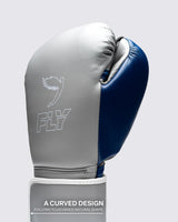 Fly Superloop Pro X 2 Boxing Gloves Grey/Space Blue