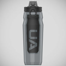 Grey Under Armour Playmaker Squeeze 950ml Sports Bottle