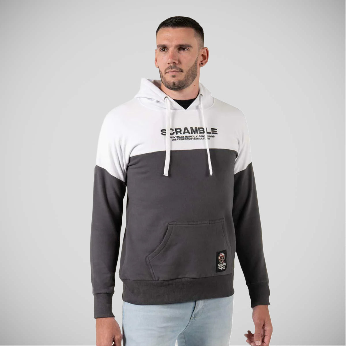 Grey/White Scramble Takamiya Hoodie   