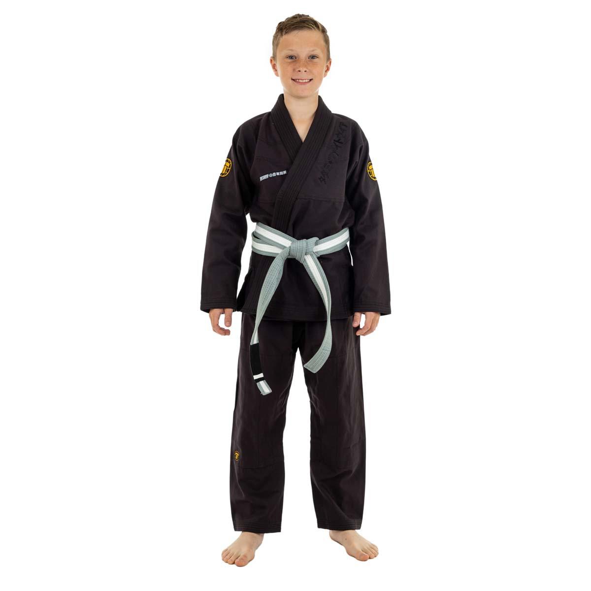 Gunmetal Tatami The Original V2 Kids BJJ Gi   