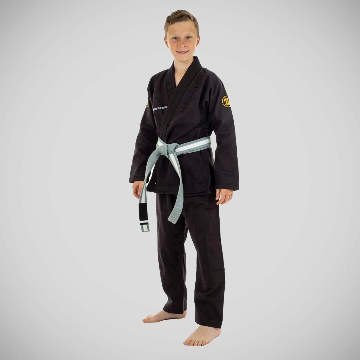 Gunmetal Tatami The Original V2 Kids BJJ Gi   