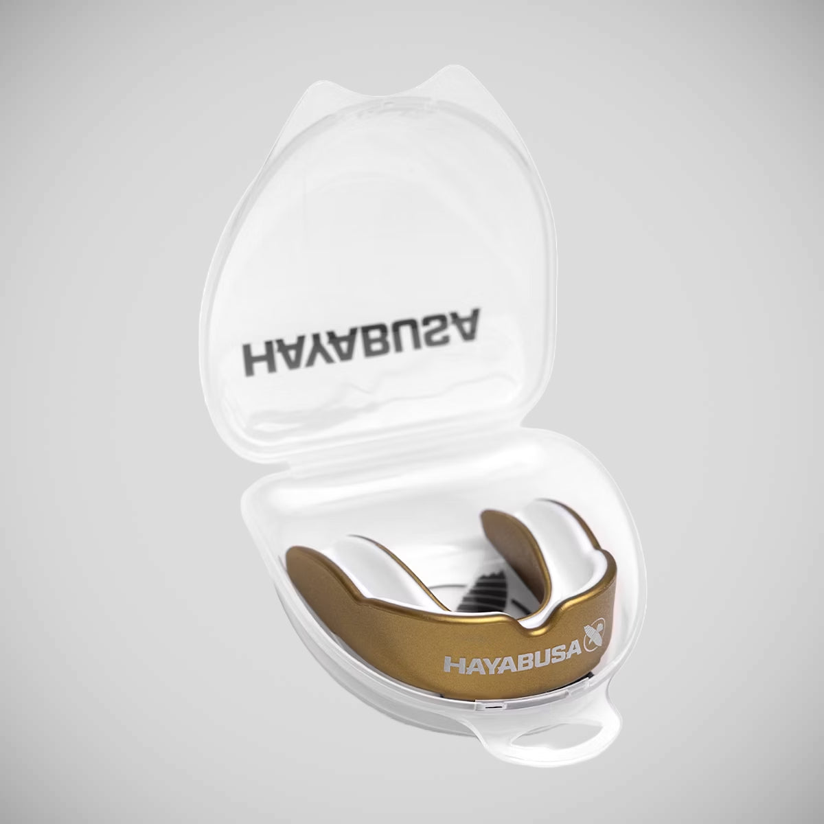 Хаябуса боевой рот охраняет золото/белый