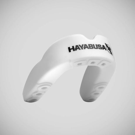 Hayabusa Combat Mouth Guard White/Red