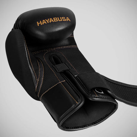 Hayabusa E1 Boxing Gloves Black/Gold