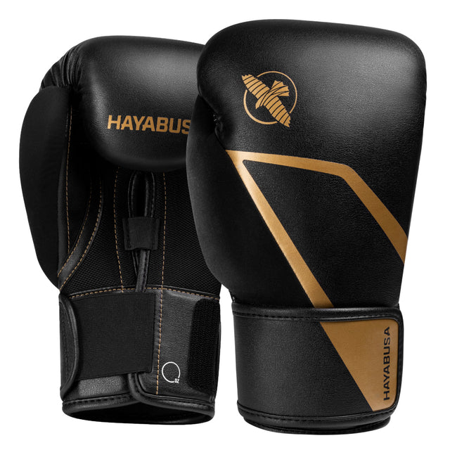 Hayabusa E1 Boxing Gloves Black/Gold