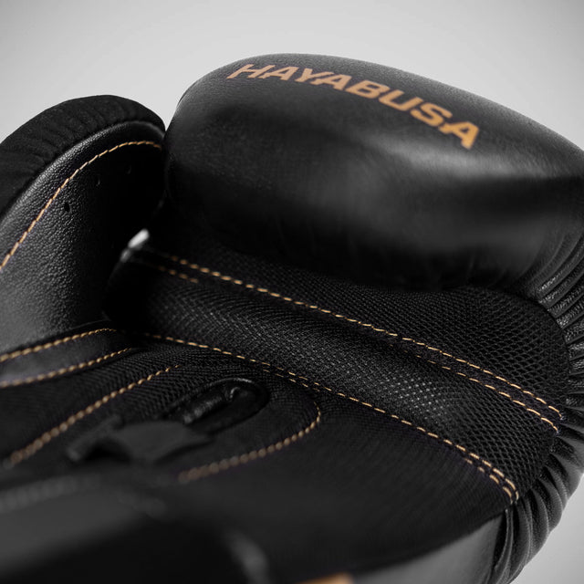 Hayabusa E1 Boxing Gloves Black/Gold