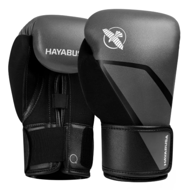 Hayabusa E1 Boxing Gloves Grey/Black