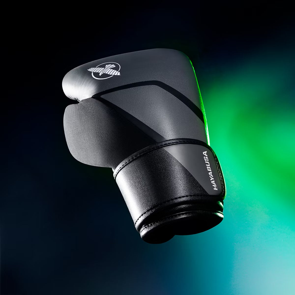 HAYABUSA E1 BOXING GLIVES Šedá/černá