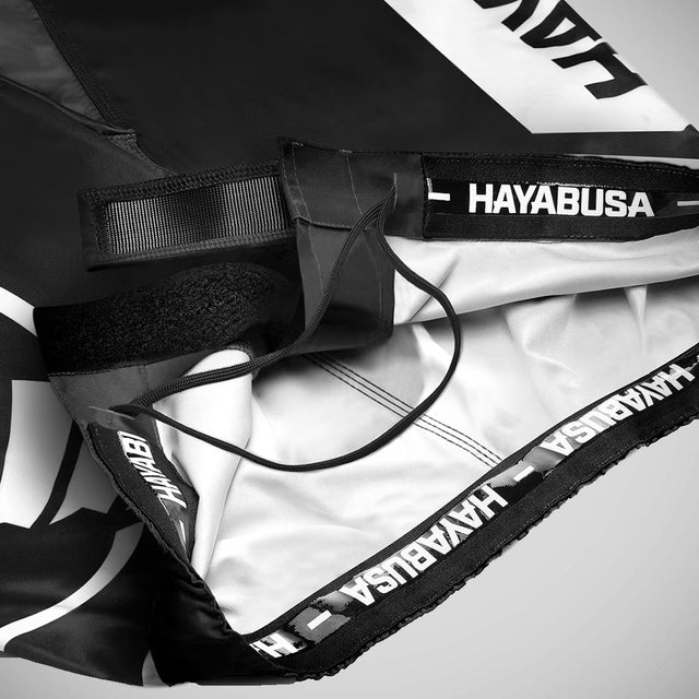 Hayabusa Icon MMA Shorts Black/White