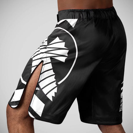 Hayabusa Icon MMA Shorts Black/White