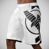 Hayabusa Icon MMA Shorts White/Black