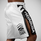 Hayabusa Icon MMA Shorts White/Black