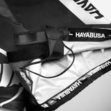 Hayabusa Icon Mid-Thigh MMA Shorts Black/White