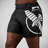 Ikona Hayabusa Mid-Thigh MMA Shorts Black/White