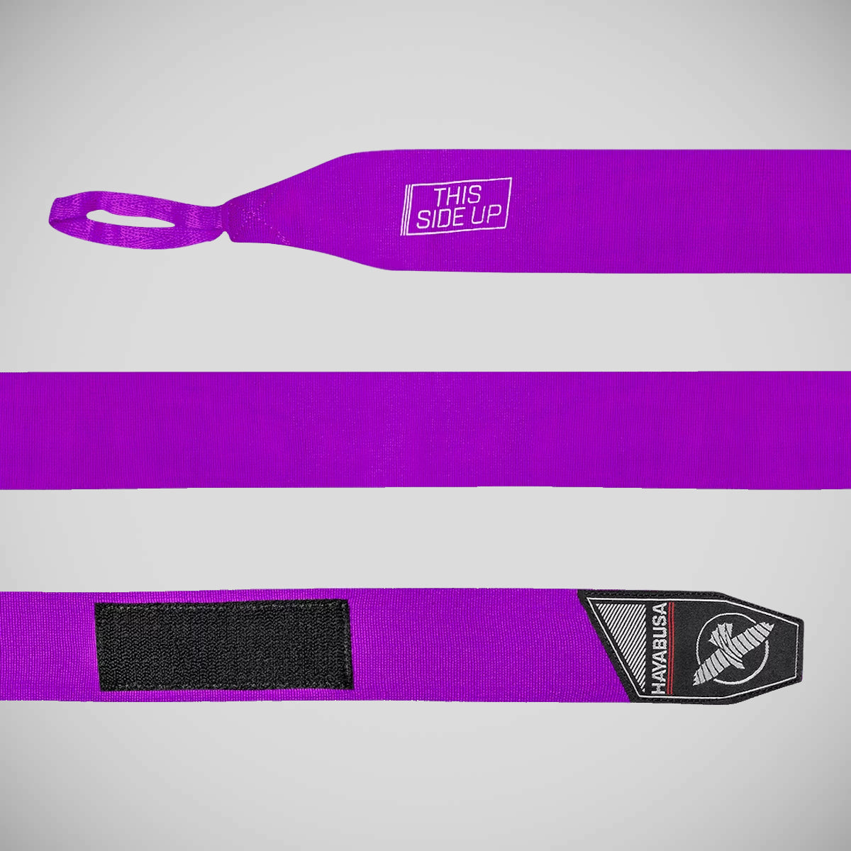 하야부사 완벽한 스트레치 핸드 랩 보라색