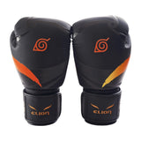 Elion x Naruto Extravagant Naruto Boxing Gloves Black/Orange