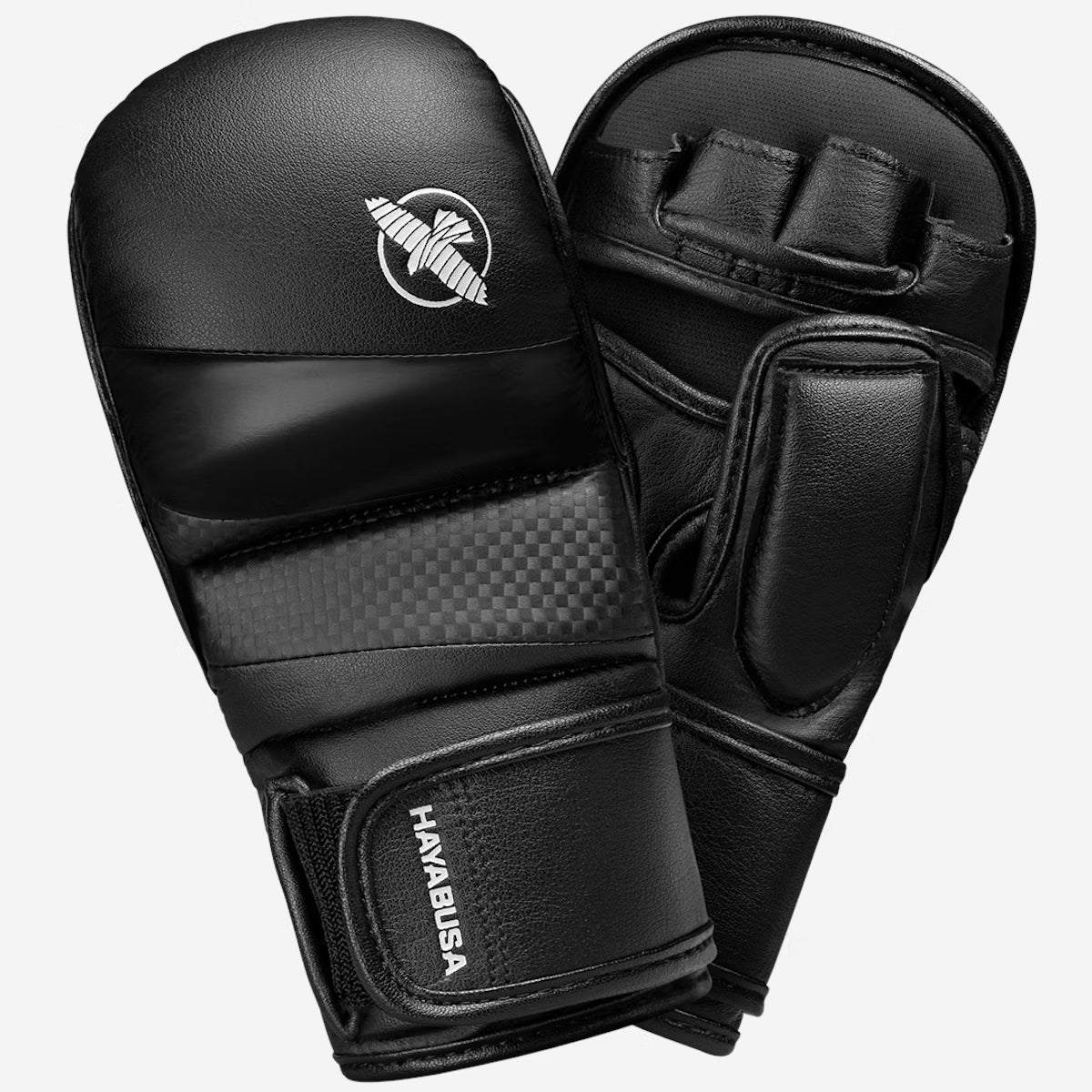 Hayabusa T3 7oz hybride handschoenen zwart