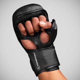 Hayabusa T3 7oz hybride handschoenen zwart