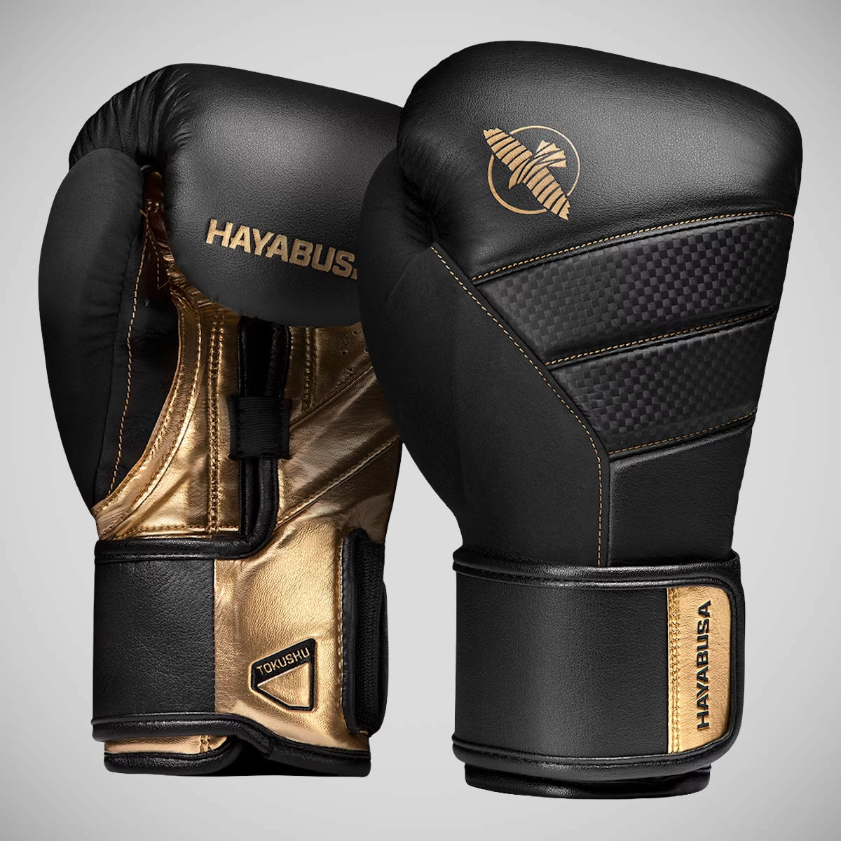 Hayabusa T3 Boxing Gloves Black/Gold