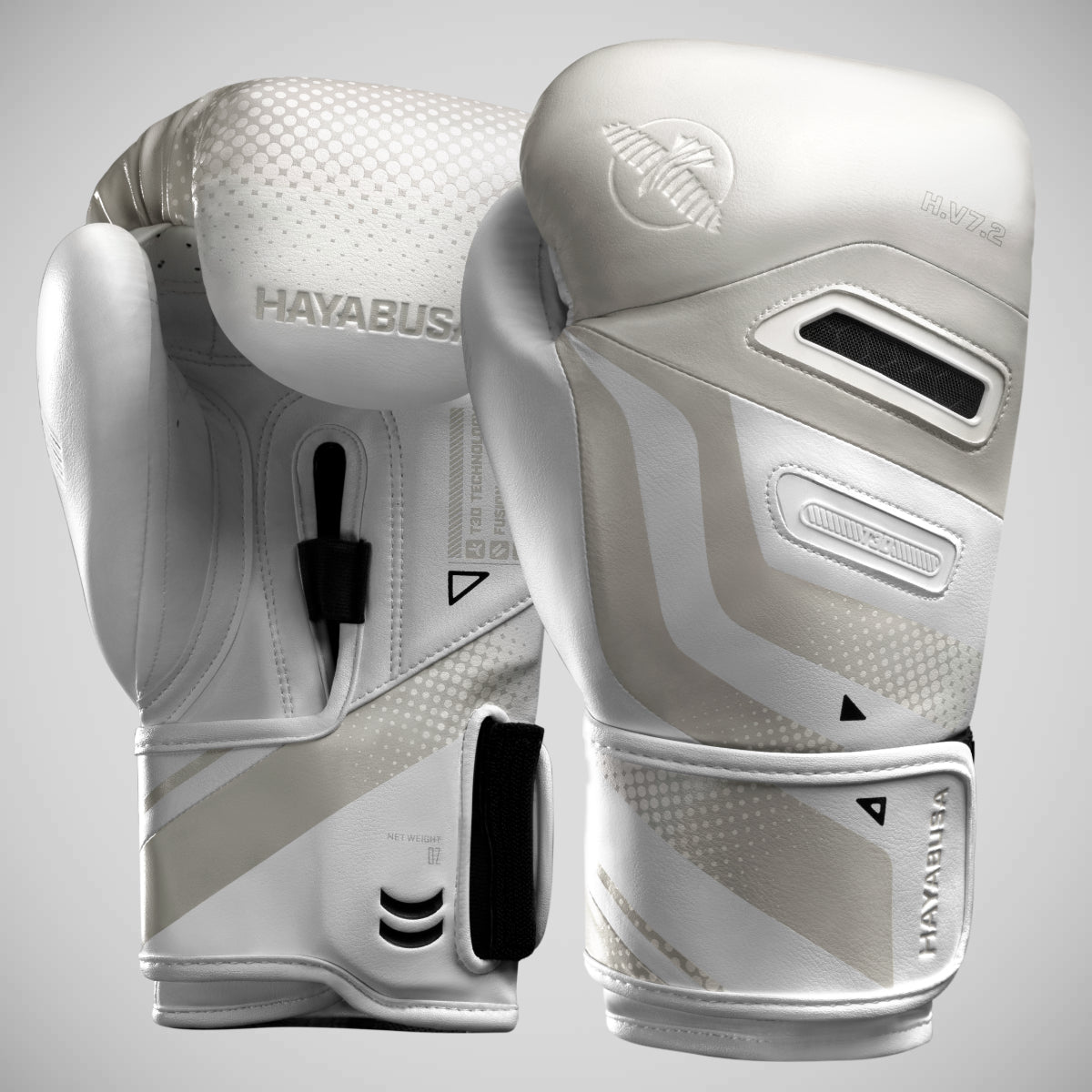 Hayabusa T3D Boxing Gloves Ivory White