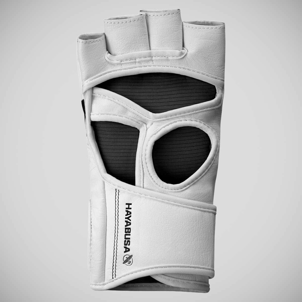 Hayabusa t3 mma 4oz перчатки белые/черные