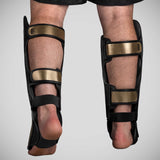 Hayabusa T3 Striking Shin Guards Black/Gold