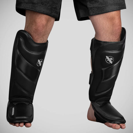 Hayabusa T3 Striking Shin Guards Black