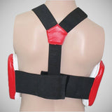 Hayashi Reversible Chest Guard White/Red