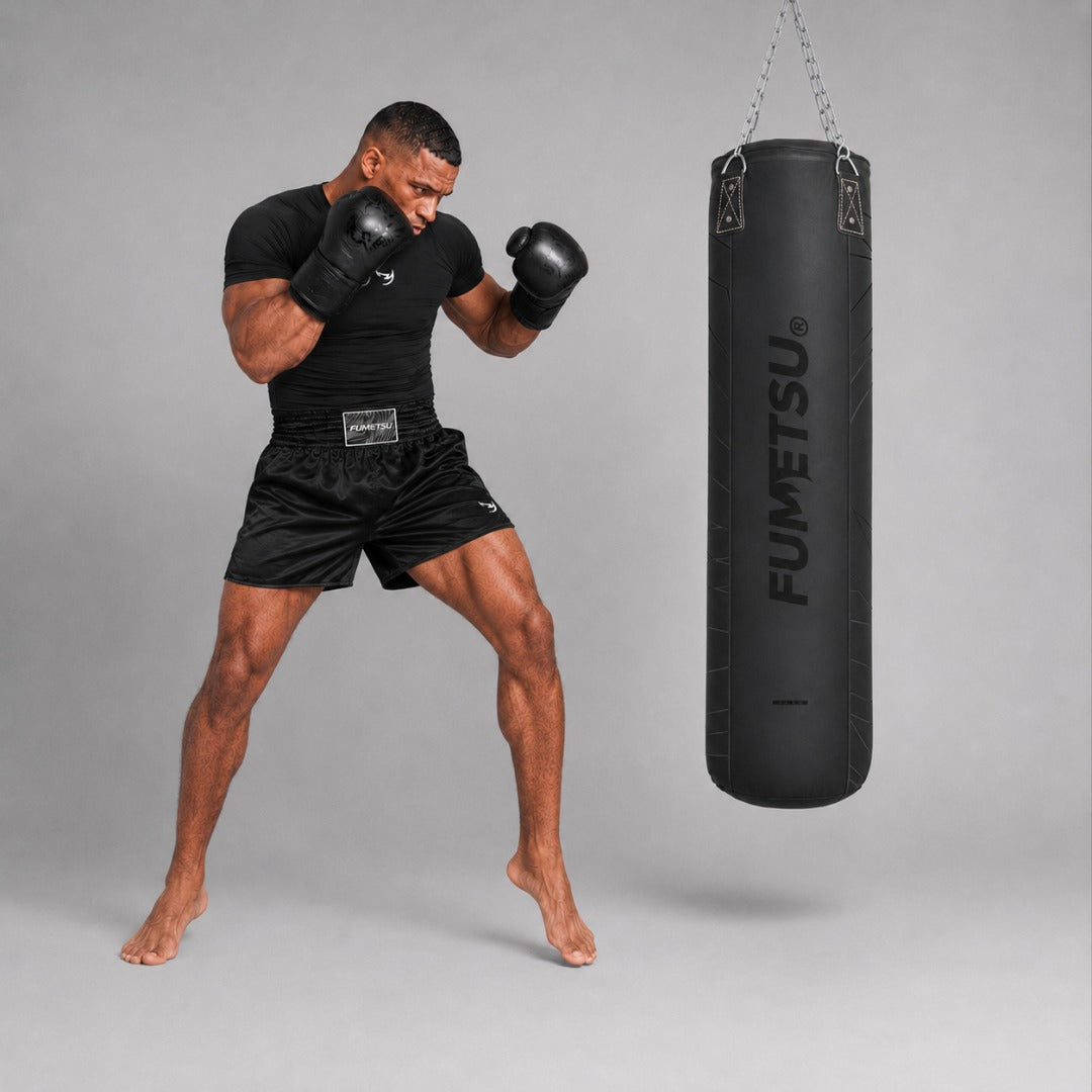 Fumetsu Icon 4ft Punch Bag Black/Black