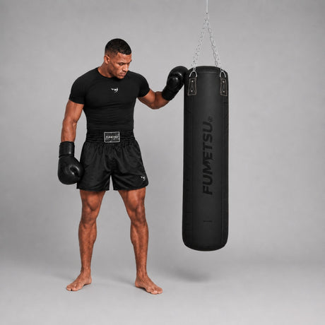 Fumetsu Icon 4ft Punch Bag Black/Black