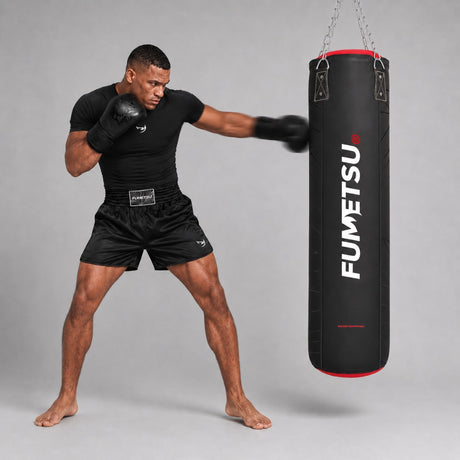 Fumetsu Icon 4ft Punch Bag Black/Red/White Lifestyle 2