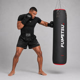 Fumetsu Icon 4ft Punch Bag Black/Red/White Lifestyle 3