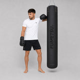 Fumetsu Icon 6ft Punch Bag Black/Black Lifestyle 3