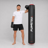 Fumetsu Icon 6ft Punch Bag Black/Red/White