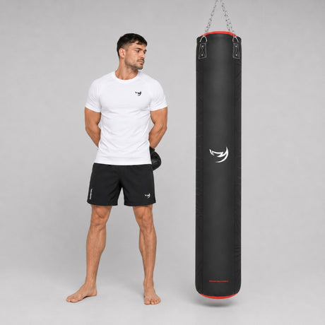 Fumetsu Icon 6ft Punch Bag Black/Red/White Lifestyle 2
