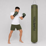 Icon 6ft Punch Bag Khaki Lifestyle 1