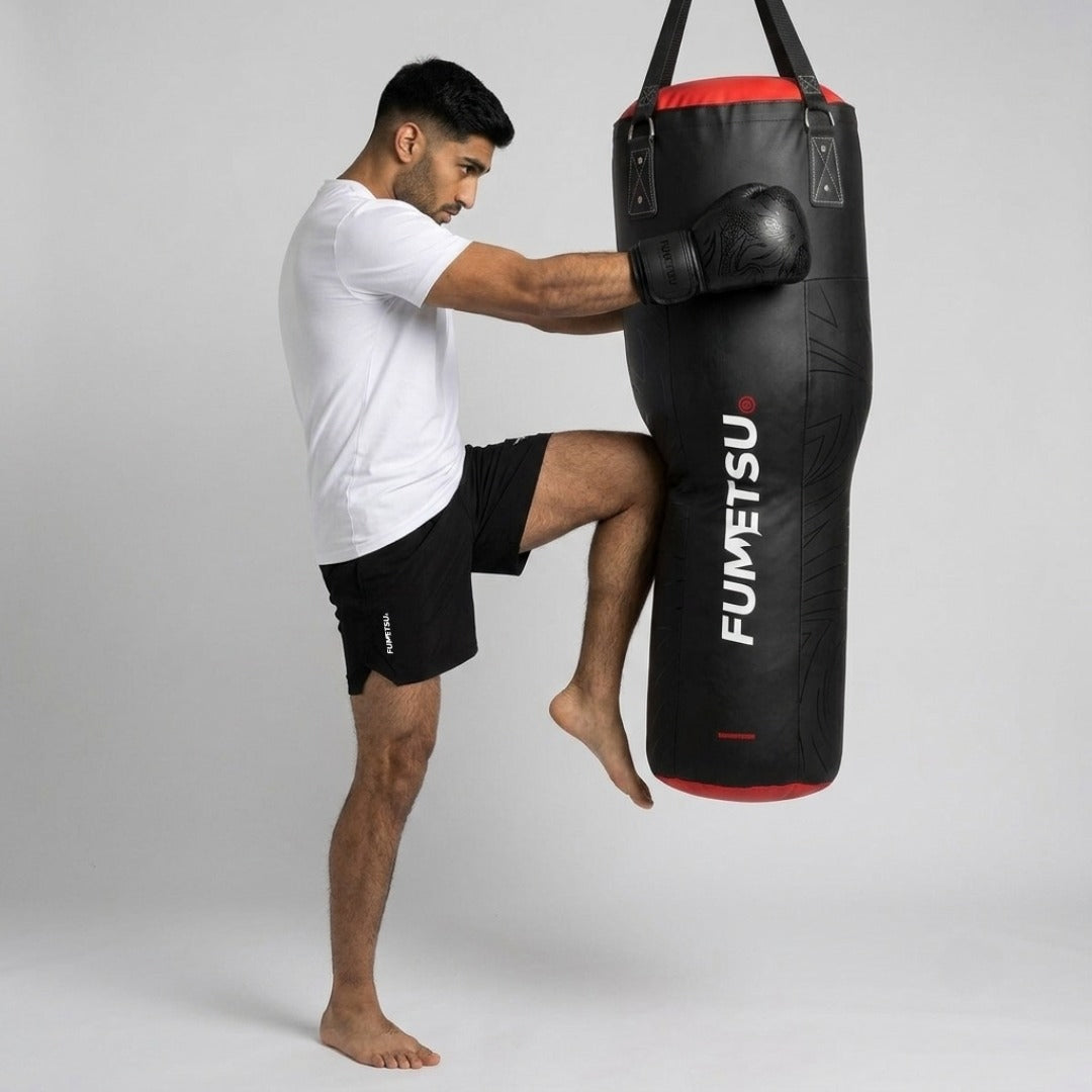 Fumetsu Icon Angle Punch Bag Black/Red/White Lifestyle 2