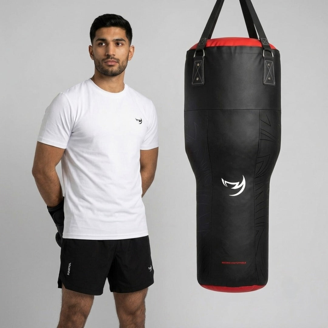 Fumetsu Icon Angle Punch Bag Black/Red/White Lifestyle 4