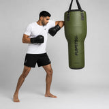 Fumetsu Icon Angle Punch Bag Khaki Lifestyle 3