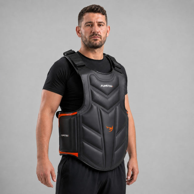 Fumetsu Icon Coaching Body Protector Black/Orange