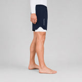 Icon Dual Layer Training Shorts Navy/White Lifestyle 4