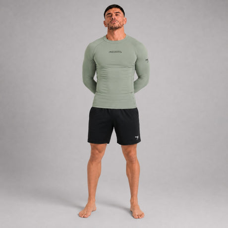 Fumetsu Icon Long Sleeve Rash Guard Sand